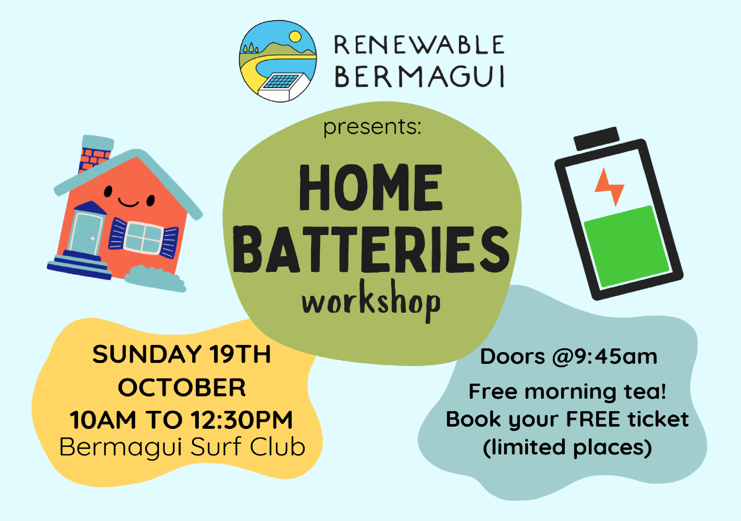"Understanding Home Batteries workshop banner"