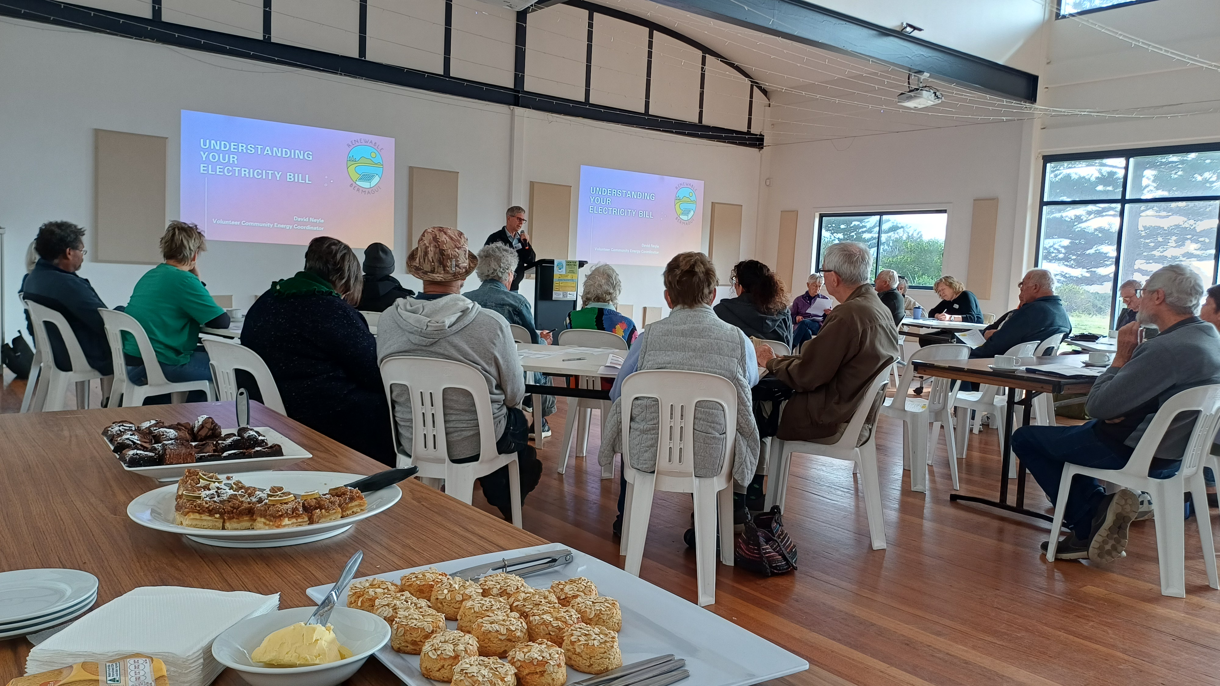 Know Your Energy Bill workshop and delicious Honorbread catering
